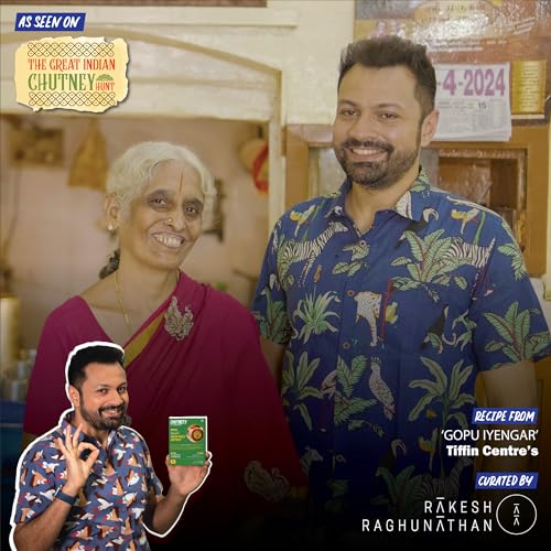 Image of CHUTNEFY|Green Chilli (Mirchi /Pacha Milagai) Chutney|Curated by MasterChef India's Rakesh Raghunathan|100% Natural Ingredients|Pack of 2*75gms (Dry)|Add Water to Make 225ml|4-5 Servings Per Pack