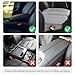 Upgraded Car Center Console Cover,Microfiber Leather Car Armrest Cover Cushion with 2 Storage Bags,Universal Car Armrest Storage Box Car Interior Accessories for Most Cars (Pink)