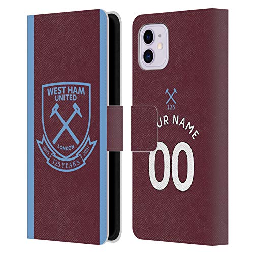 Cadeau idéal supporter West Ham coque personnalisée pour iPhone 11
