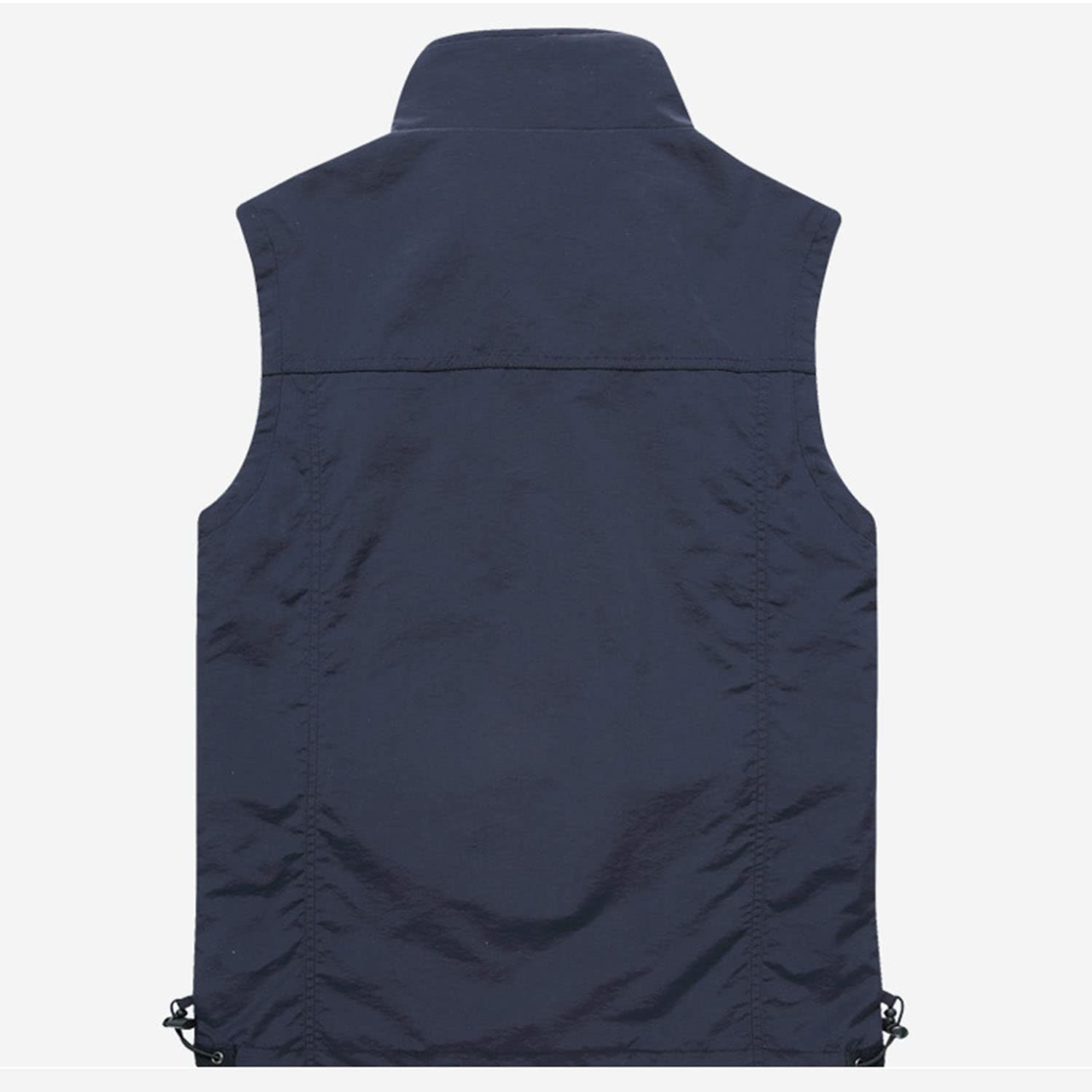 Chaleco Multibolsillo para Hombre Chaqueta Informal Sin Mangas para Exteriores Primavera Verano Pesca Montañismo Chaleco De Senderismo