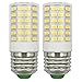 Lot de 2 Ampoules LED E27 12V AC/DC 24V CC Basse Tension Compacte 5W Blanc Froid Remplace les Ampoules Halogènes Edison 50W 60W E27 (Non Haute Tension 230V), Non Dimmable