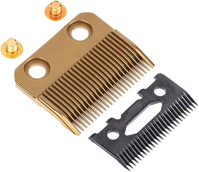 Replacement Electric Trimmer Blade for BabylissPro FX870 / FX825 / FX880 / FX810 / FX673 / FX802G, Electric Hair Cutter Replacement Blade, Hair Cutter, Blade Accessory Gold