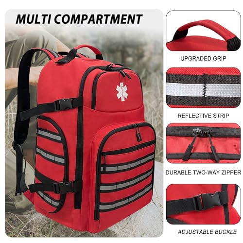 Mochila de primeros auxilios para camping y rutas de senderismo con niños 4