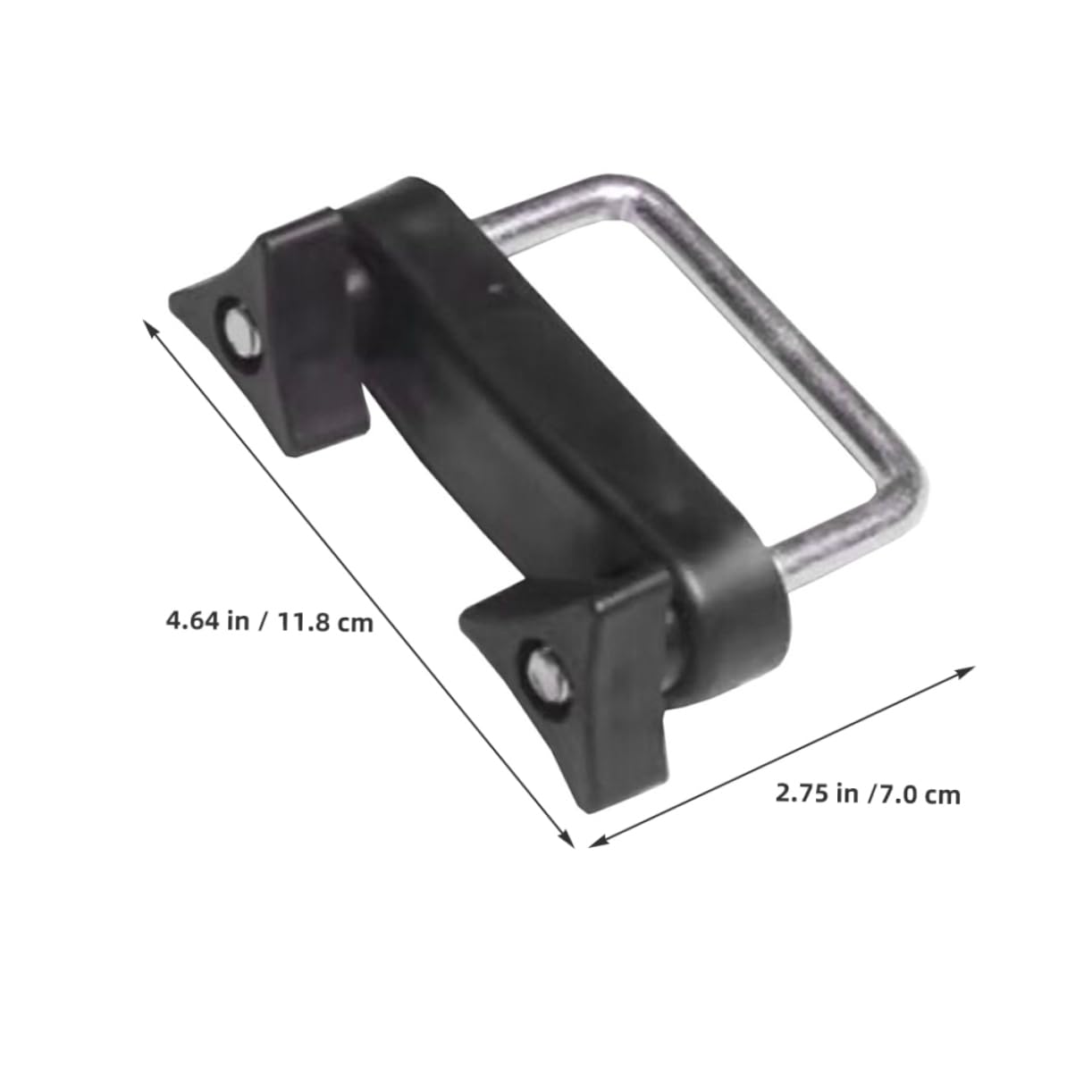 STOBAZA Boat Stainless Spring Clamp Hitch Tightener Stabilizer for Universal Car Roof Rack Mounting