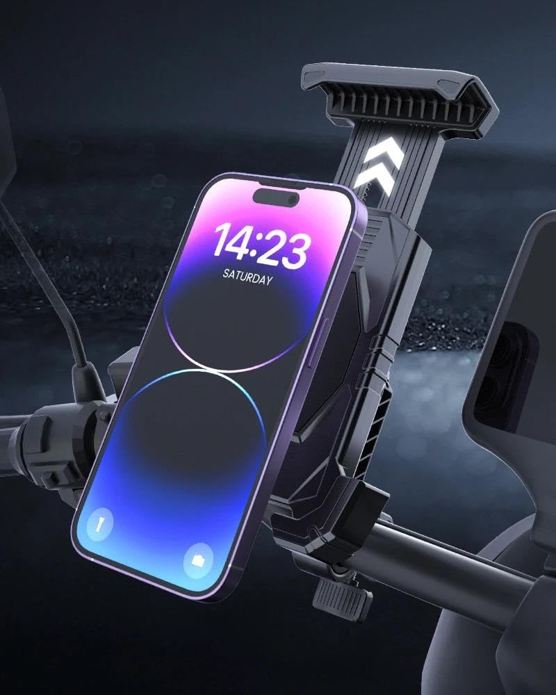 Supporto Per Telefono Cellulare Per Bici Da Bicicletta Moto Scooter Manubrio Per Smartphone Staffa GPS