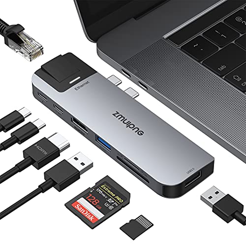 USB HUB C adaptor for macbook air m1 macbook pro 2021/2020/2019/2018 13