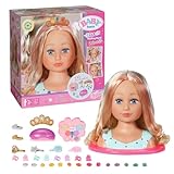 frisierkopf kinder toys r us LIEFERUMFANG: BABY born Sister Styling Head Princess inklusive Schminkpalette, Bürste, 4 Clips, 8 Klammern, 4 Haargummis, Tiara und 14 Edelstein-Pins. Höhe des Schminkkopfes: 27 cm