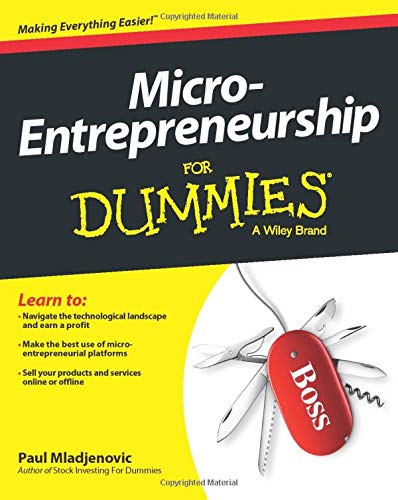 Micro-Entrepreneurship For Dummies