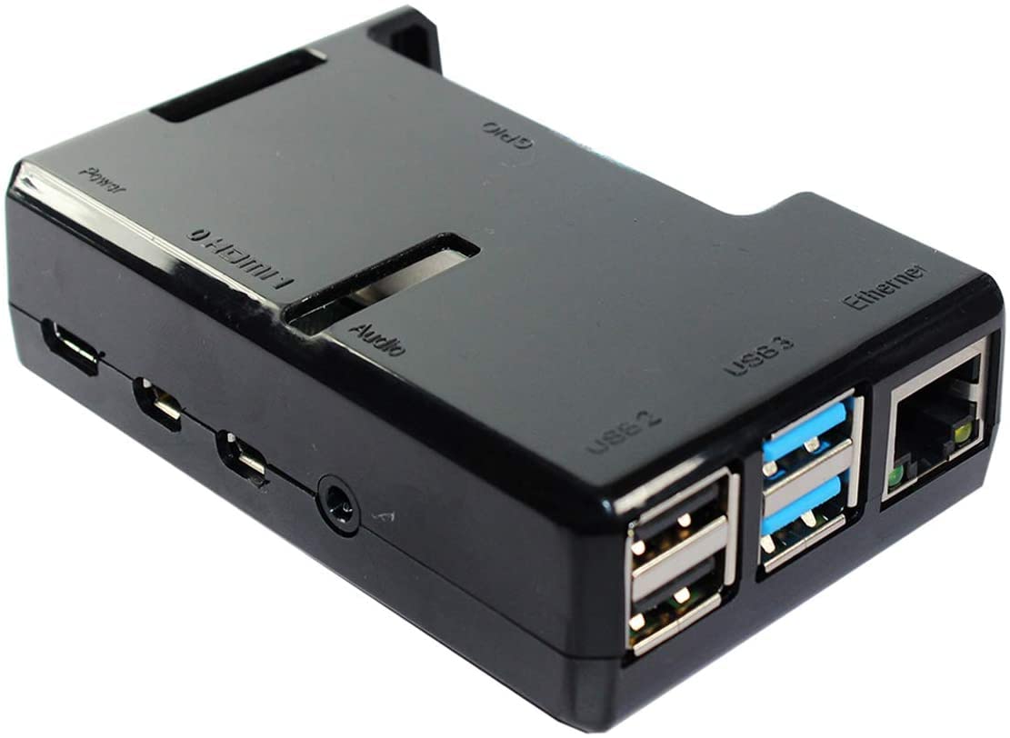 sb components Raspberry Pi 4 Starter Kit con PiTraffic, RPi 4 Modello B 2GB RAM, Custodia nera, Alimentazione Micro HDMI, Scheda SD da 8 GB | Raspberry Pi 4 Kit (nero)