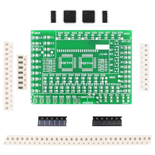 SMD Soldering Practice Kit - Advanced Surface Mount Device Training Kit Soldering Skill Training/Practice Kit for STEM Electronics School Learning Project DIY