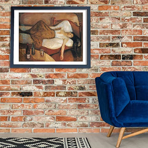 Affiche Edvard Munch The Day After décoration murale chambre et bureau