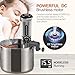 KitchenBoss Sous Vide Cooker Machine: Ultra-quiet 1100 Watt IPX7 Waterproof Water Thermal Immersion Circulator Accurate Temperature Control Digital Display Slow Cooking Sous-vide