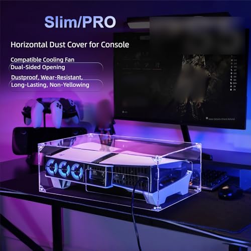 Coque en acrylique de console de jeu boîtier d'affichage horizontal transparent premium - 5