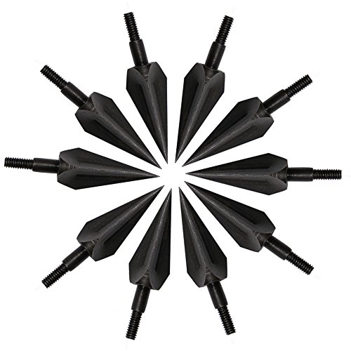 Huntingdoor GY4Z Traditional Hunting Broadheads Sharp Arrow Tips for Archery Outdoor Hunting …