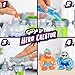 Heroes of Goo Jit Zu Hero Creator Bundle with 2 Action Figures and 6 Unique goo fillings, Mix, Fill & Create Your own Stretchy Blazagon and Thrash, Play Again and Again