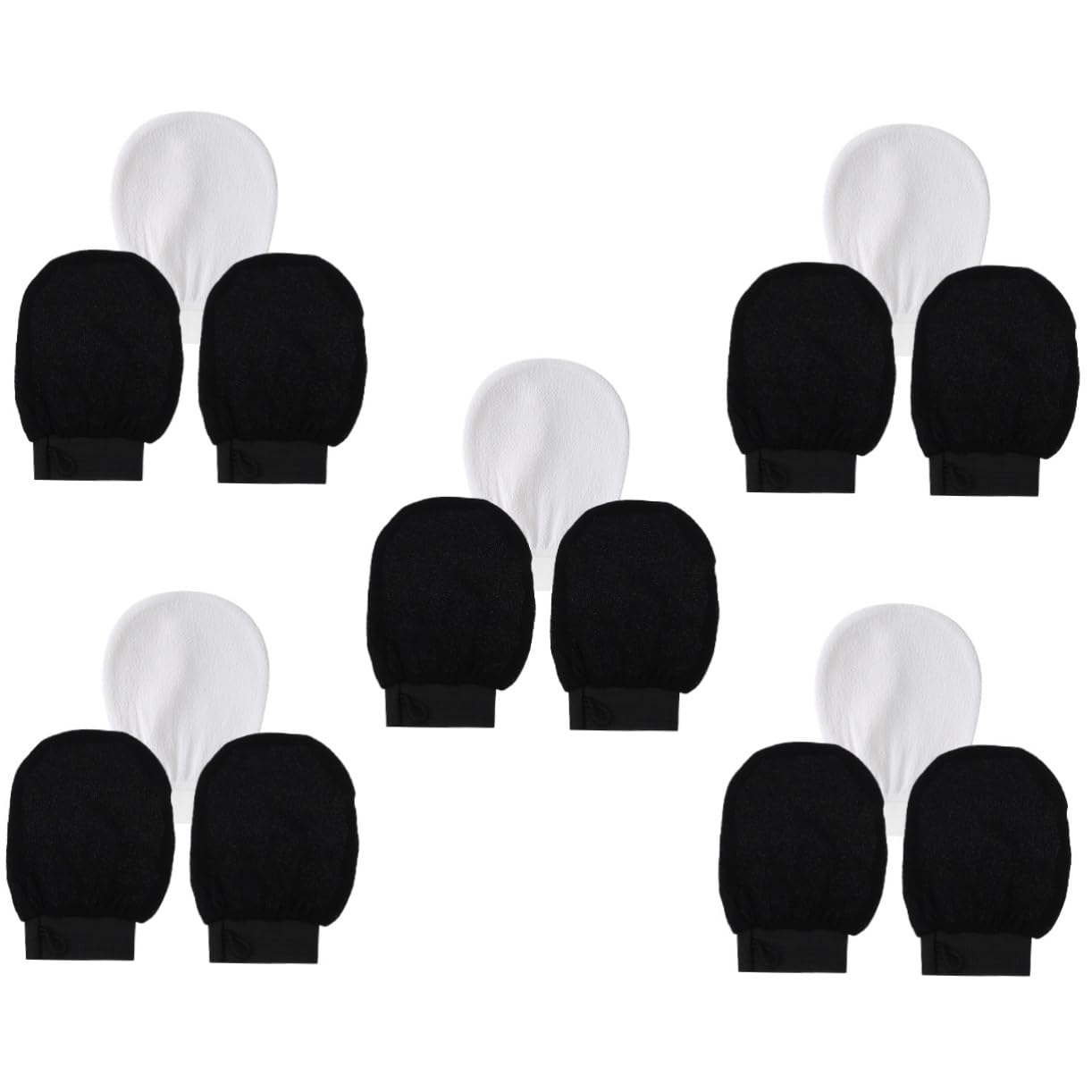 FRCOLOR 15 Uds Guantes De Baño Toallita De Baño Corporal Fibra De Viscosa