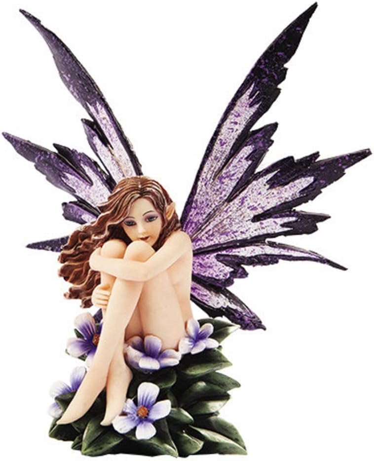 Pacific Giftware *New* 2013 Amy Brown Fantasy Periwinkle Flower Fairy Statue Enchanted 6" h Figurine