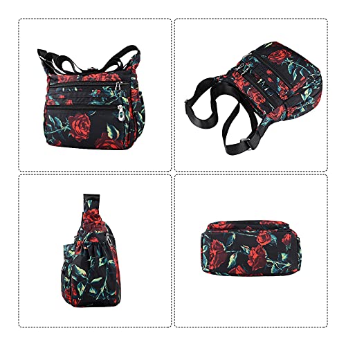 NOTAG Shoulder Bags for Women Nylon Crossbody Bags Waterproof Lightweight Messenger Purses and Handbags3