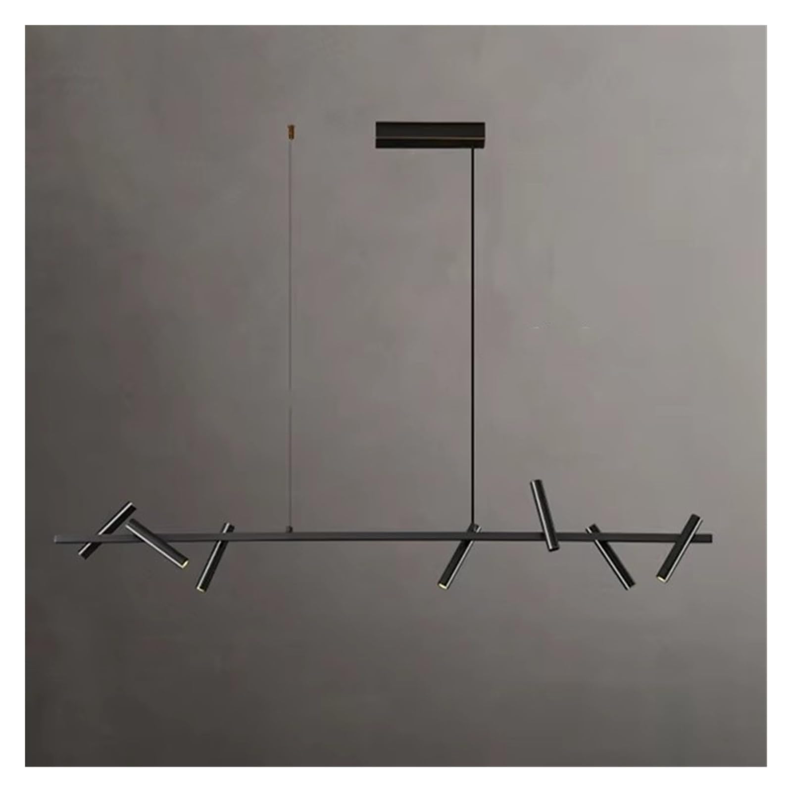Lustres pour salon anti-éblouissement, luminaires suspendus LED pour salle à manger sombre