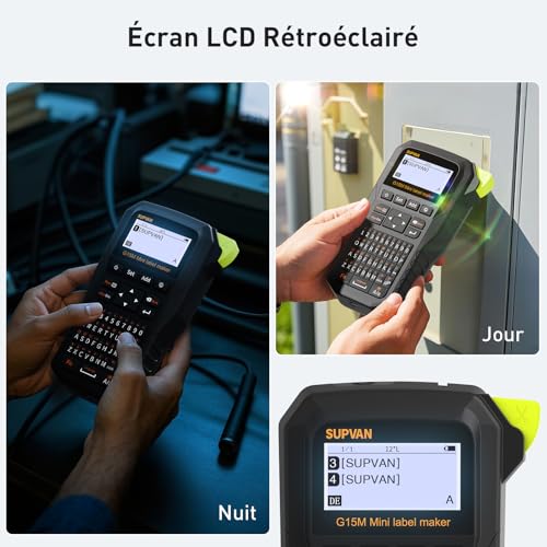 Étiqueteuse résistante aux UV SUPVAN G15M portable pour industrie - 5