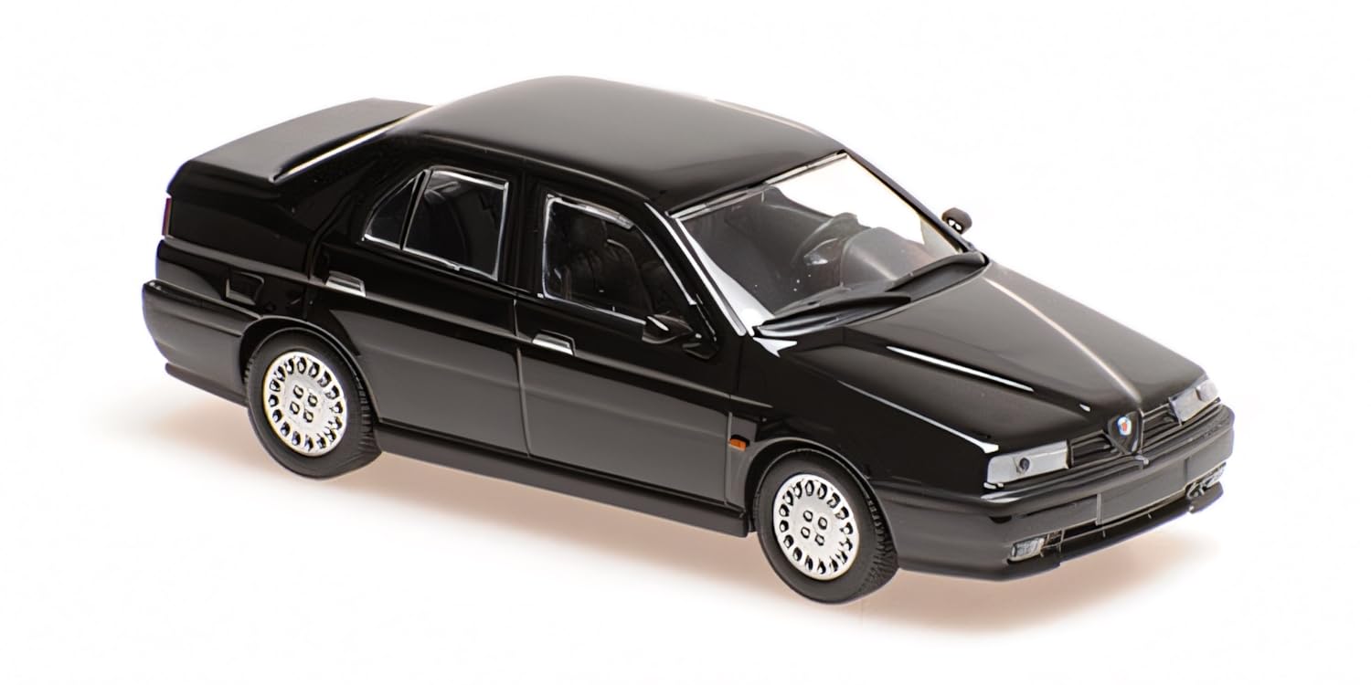 Minichamps 940120401 - Alf. Rome. 155 Black 1992 - Scala 1/43 - Auto in Miniatura da Collezione