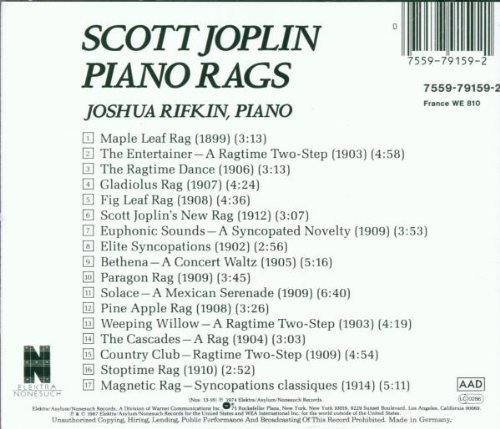 Miniatura 2 de Scott Joplin Piano Rags