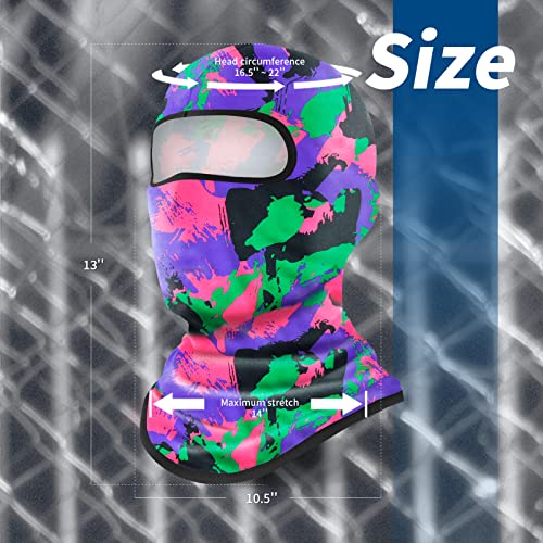Image of YESLIFE Balaclava Ski Mask for Men and Women, Winter Face Mask, Shiesty for Skiing, Snowboarding & Motorcycle
