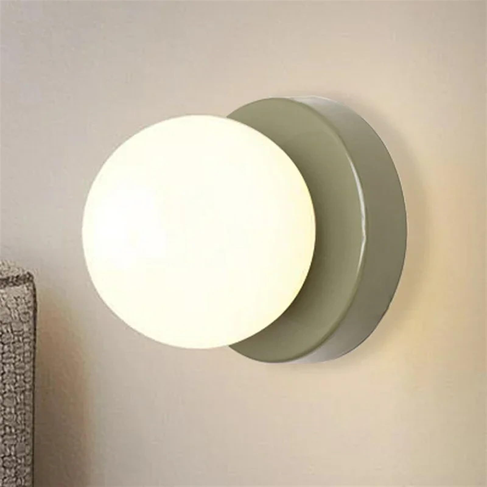 Applique murale en verre LED pour chambre et ambiance cosy d'escalier