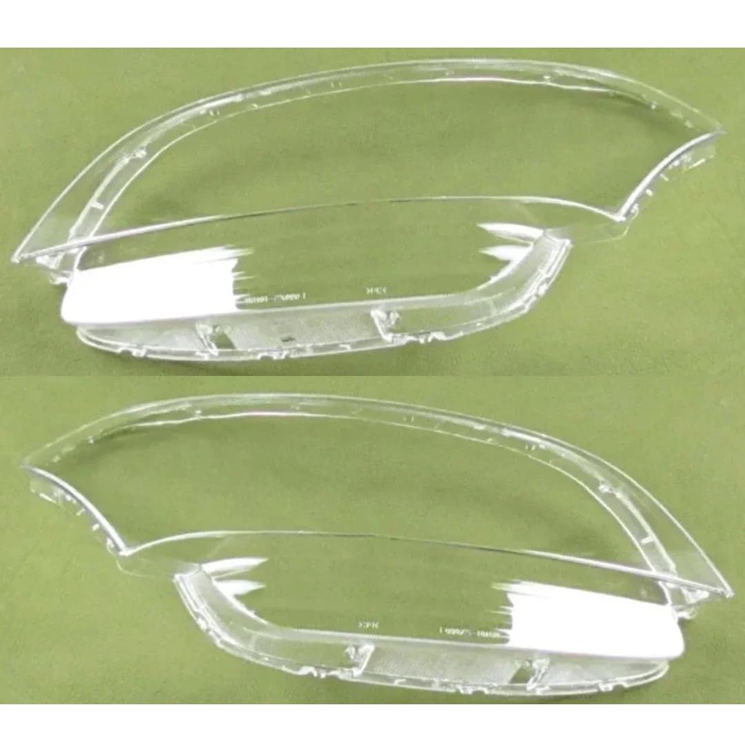 Oulesh Headlight Lens Cover for Kia Soul 2010-2013, 1Pair Car Front Headlight Cover Transparent Lampshade Headlamp Shell