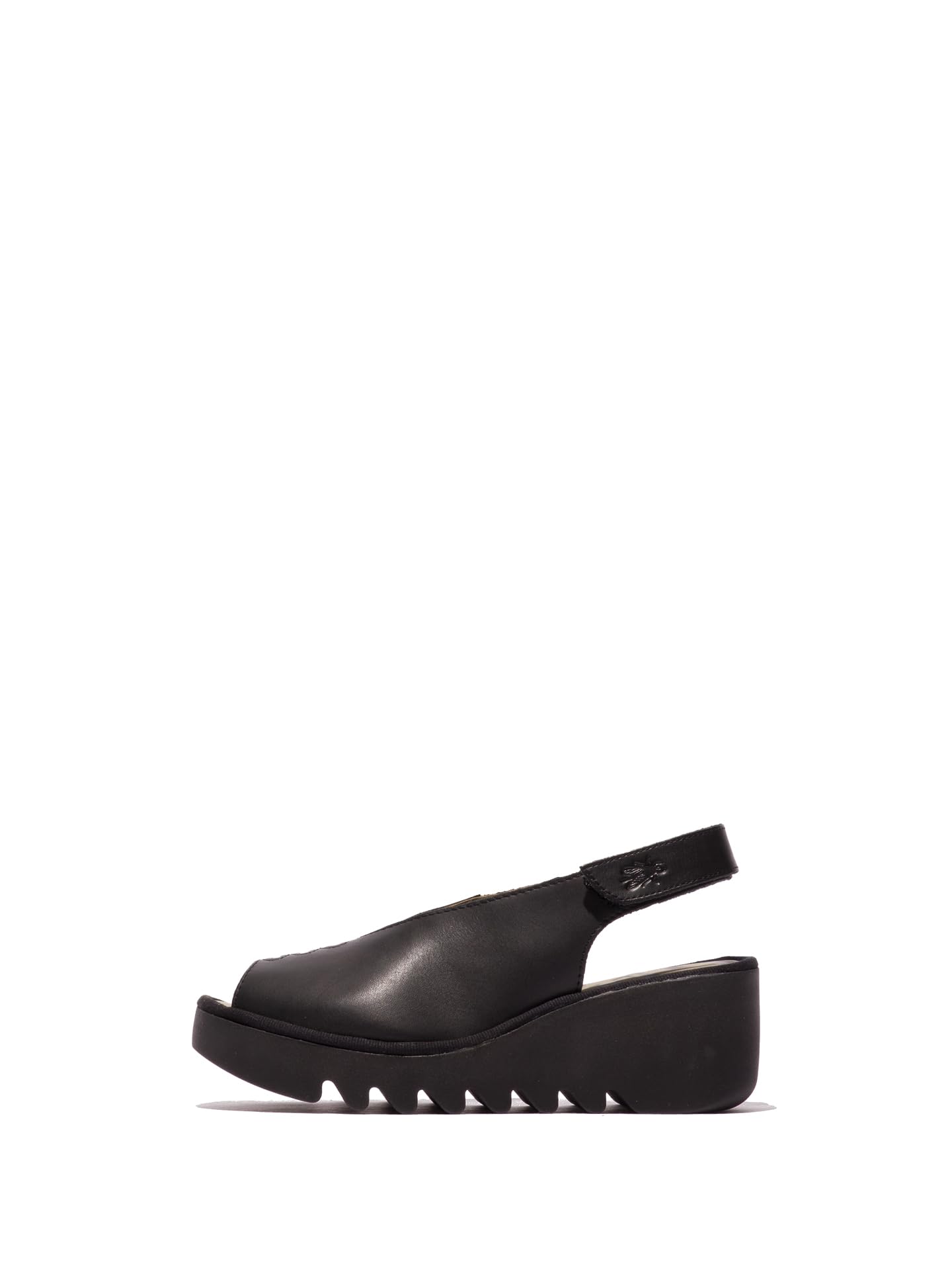 Fly London Women's BAYE386FLY Sandal, Black, 4 UK