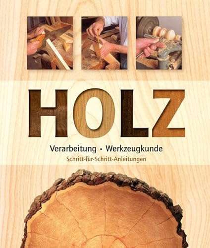 Preisvergleich Produktbild Holz: Verarbeitung - Werkzeugkunde - Schritt für Schritt Anleitungen