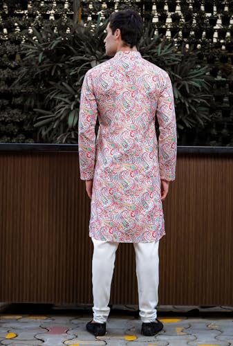 Image of Lymio Men's Cotton Regular Fit Casual Kurta || Kurta || Ethnic Kurta