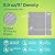 Ekkogo Acoustic Wall Panels 18-Pack, 12"x12"x0.4" Decorative Self-Adhesive Sound Proofing | High Density 3D Brick Soundproof Absorbing Tiles for Walls, Home, Office & Studio - Light Gray
