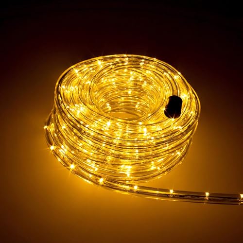 F3 - Tubo luminoso a LED, 5 metri fino a 100 metri, in rosso, verde, blu, giallo, rosa, bianco, bianco caldo, RGB per interni ed esterni