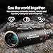Mini Monocular Telescope, 25X High Definition HD with Multilayer Coating, Waterproof & Compact Design for Adults & Kids, for Hiking, Bird Watching, Concert, Travel and Outdoor Observation