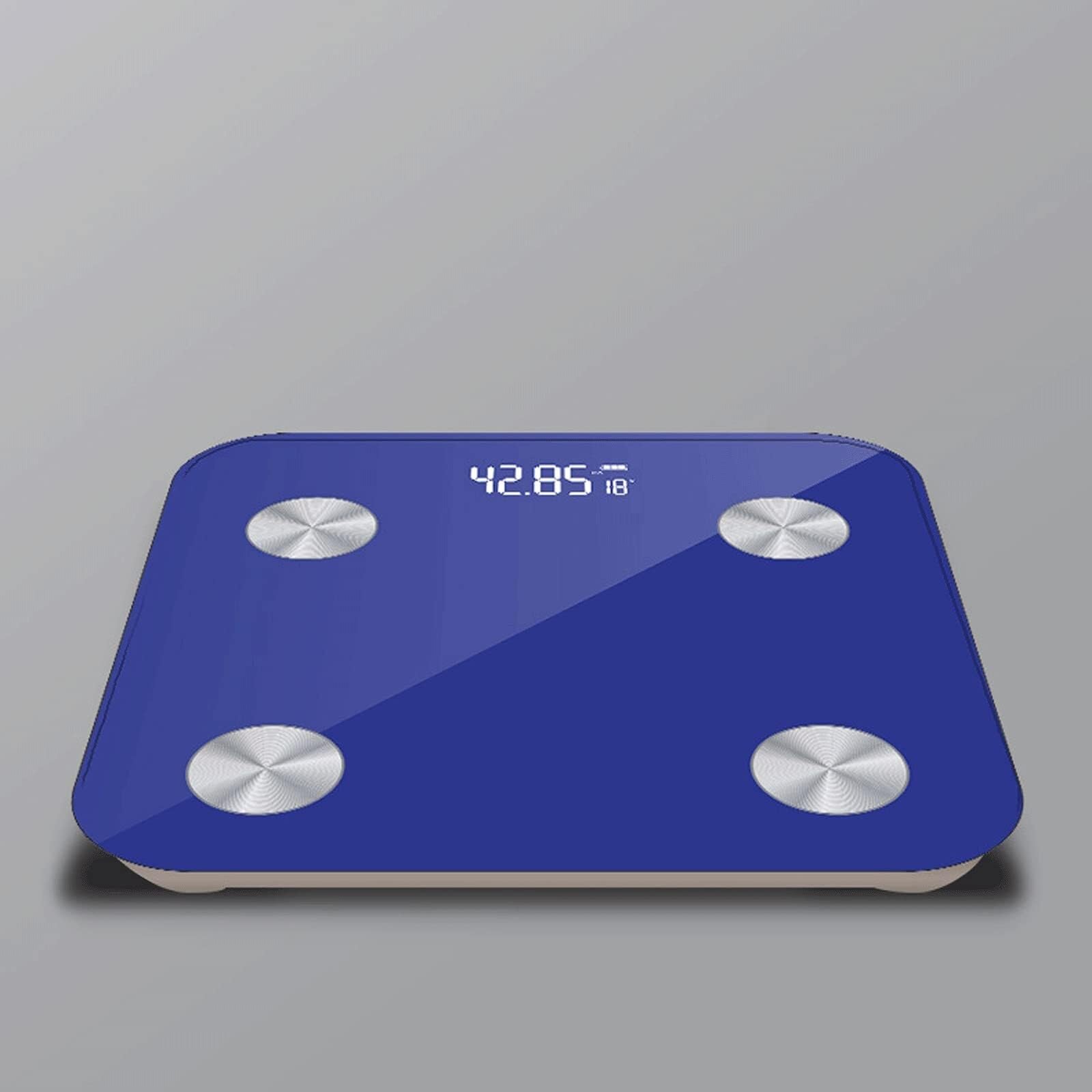 Cyfrowa Waga Waga Waga Bluetooth Waga Do Pomiaru Tkanki Tłuszczowej Łazienka Ważenie Elektroniczna Waga Ciała Waga łazienkowa(Grün)