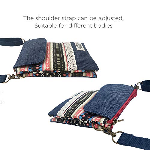 Image of Roomy Cell Phone Purse Wallet Small Crossbody Bags For Women teen girlsl