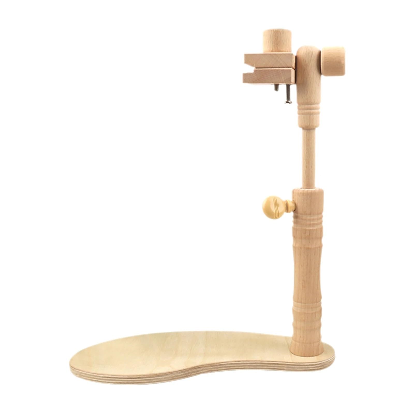 Soporte De Madera Bordado Bastidor de madera for bordado, ajustable, for escritorio, for punto cruz, hecho a mano, for principiantes y adultos(29x49.5cm)