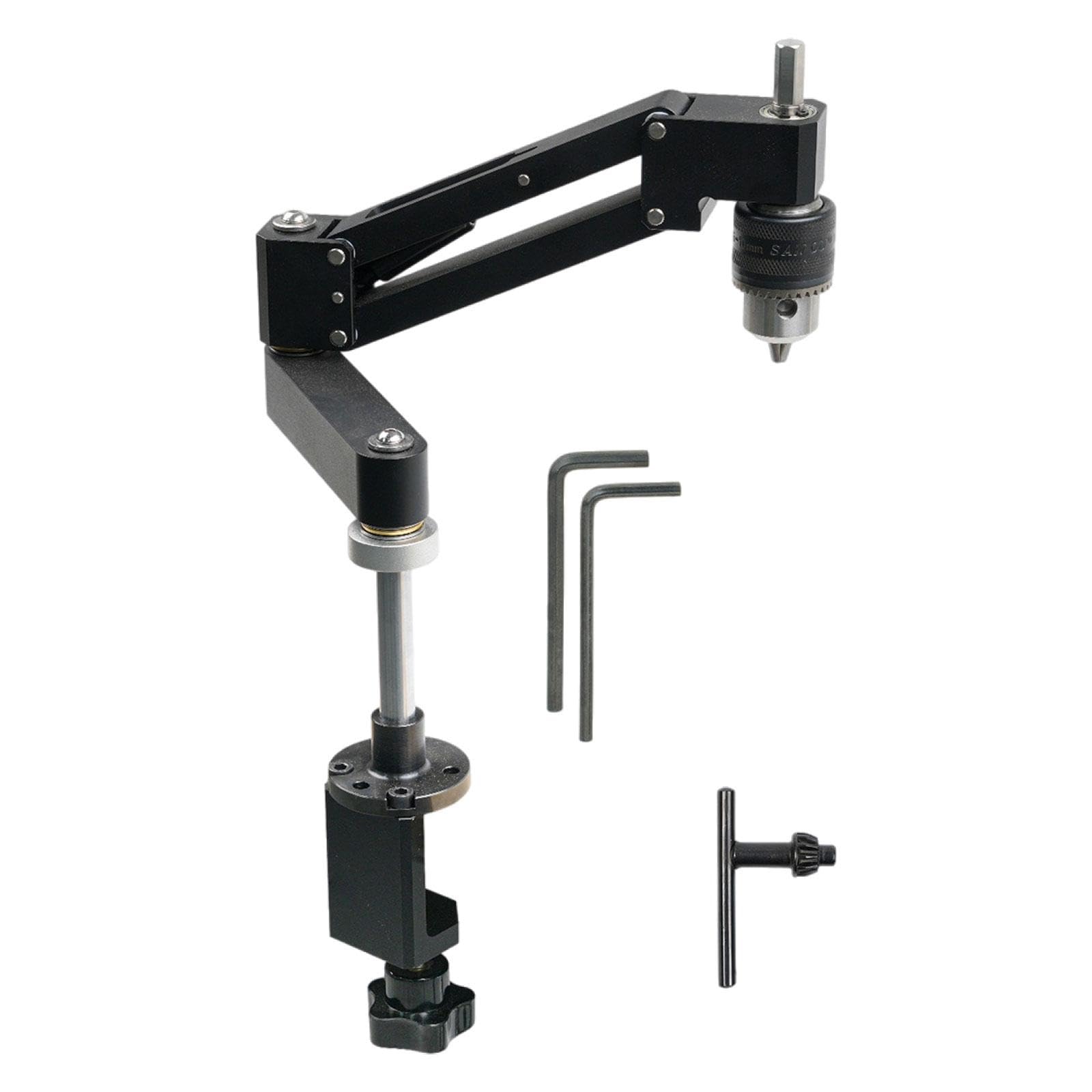 Brazo de Máquina de Neumático Vertical con Soporte Universal de Aleación de Aluminio para Pinzas de Roscar.