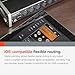 Tascam US-16x08 Rackmount USB Audio/MIDI Interface for Recording, Drum Recording, 8 XLR/8 1/4
