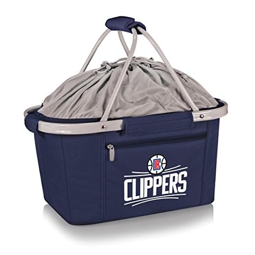 NBA Los Angeles Clippers Insulated Metro Basket, Navy
