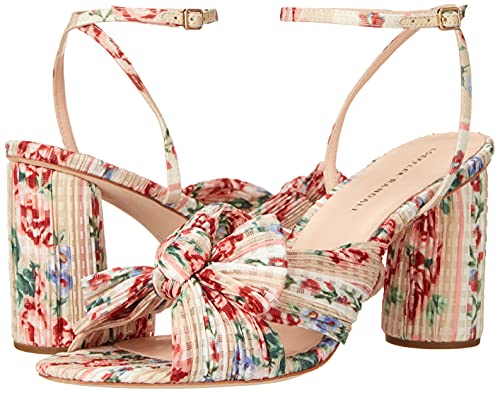 Image of Loeffler Randall Women's Camellia Pleated Bow Heel with Ankle Strap