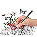 STAEDTLER 30803-SSB6 Pigment Liner Pens - Assorted Colours, 0.3 mm (Set of 6)