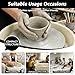 14in Pottery Wheel for Adults, 350W Professional Clay Machine with 2-Level Adjustable Height (7.8
