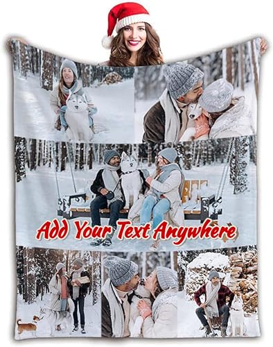 Gudina Manta Personalizada Con Texto De Fotos. Con 1-9 Collages De Fotos Mantas De Franela Para Cumpleaños Familiar Regalo De Boda Se Adapta A Sofá Sofá Dormitorio Sala De Estar-80cmx120cm Gudina Manta Personalizada Con Texto De Fotos. Con 1-9 Collages De Fotos Mantas De Franela Para Cumpleaños Familiar Regalo De Boda Se Adapta A Sofá Sofá Dormitorio Sala De Estar-80cmx120cm