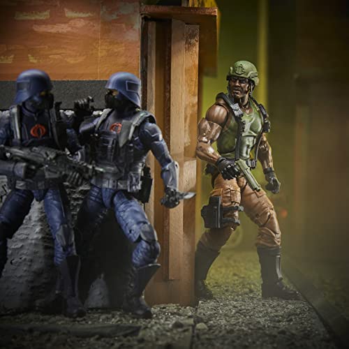 G.I. Joe Classified Series, Figura Especial de 15 cm - Heavy Artillery Roadblock - F2846 - Hasbro