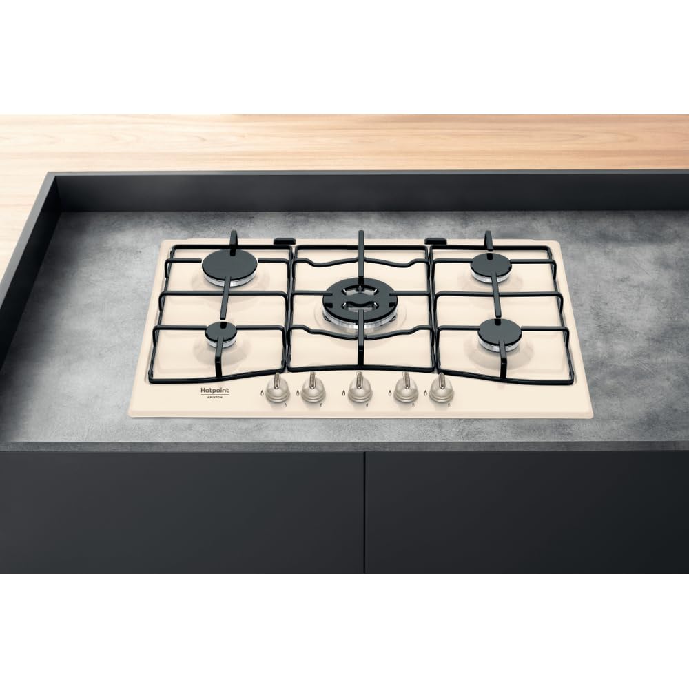 Hotpoint PCN 750 T (OW) R /HA Incasso Gas Avorio piano cottura