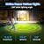 Aootek Solar Lights Outdoor 182 LEDs 2500Lm Solar Motion Sensor Lights IP65 Waterpro of with Wide Anglefor Patio Garden Garage Yard Front Door(2pack)