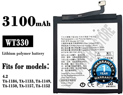 Image of Original WT330 Battery for Nokia 4.2 TA-1184 TA-1133 TA-1149 TA-1150 TA-1157 TA-1152 Battery with 1 Year Warranty**(J00222)