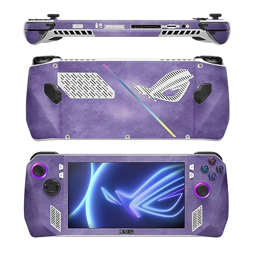 Image of MightySkins Skin Compatible with Asus ROG Ally - Purple Airbrush | Protective, Durable, and Unique Vinyl Decal wrap Cover | Easy to Apply, Remove, and Change Styles